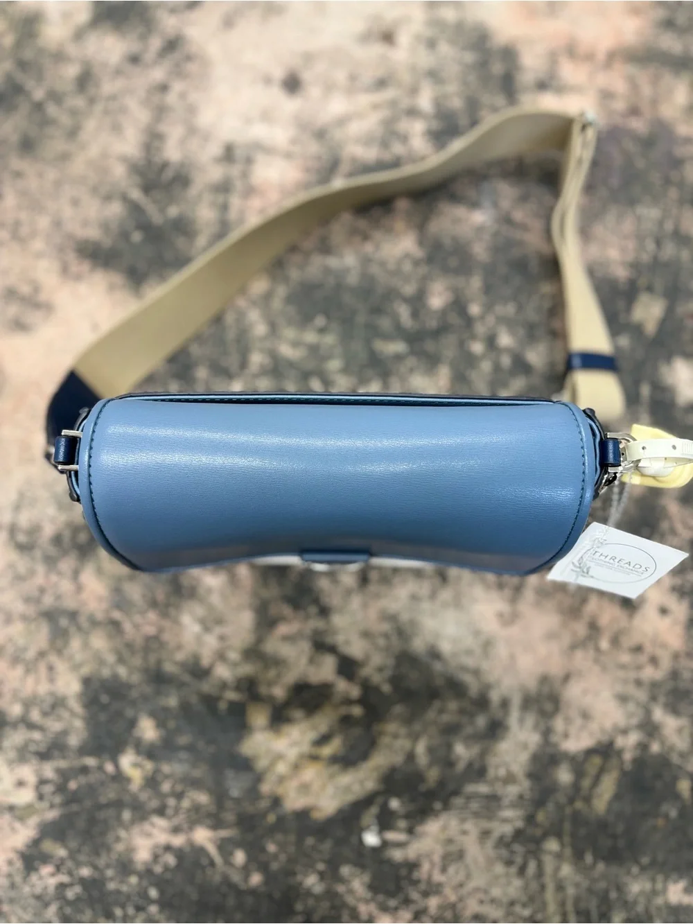 Michael Kors Bradshaw Medium Colorblock Leather Messenger Bag